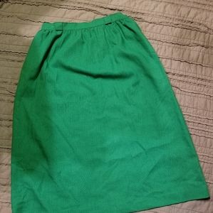 Vintage Green Skirt